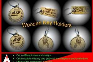 Wooden Key Holders for Promotional Purposes