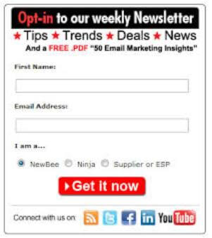 email opt-in list