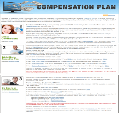 compensation plan