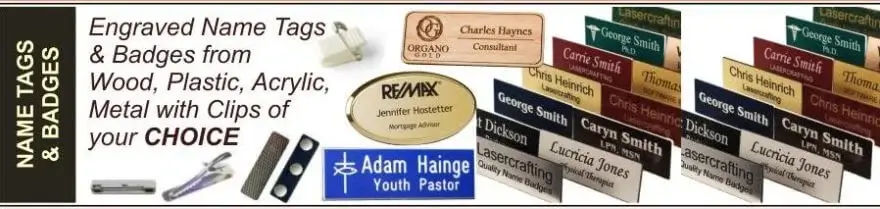 name tags badges