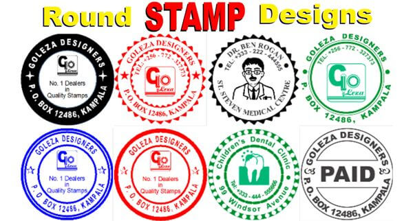 round stamp designs