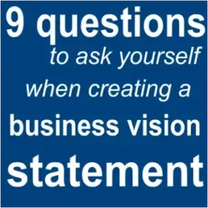 business vision statement