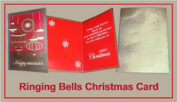 ringing bells Christmas Cards