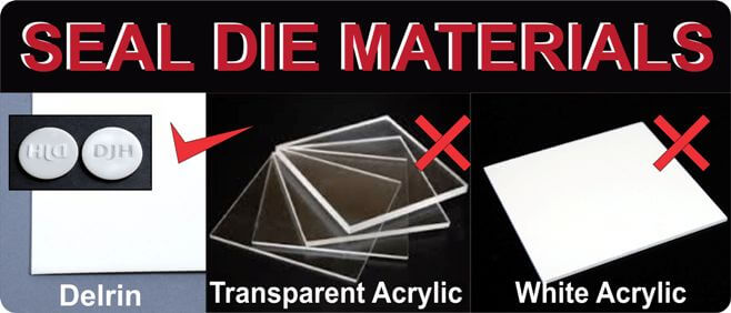 Corporate Seal Die Materials