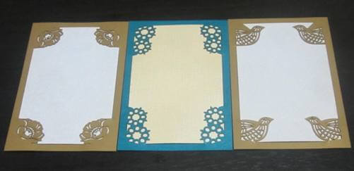 Small Framed Invitation Cards