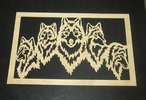 Dog Wooden Wall Decor