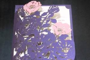 Rose Flower Wedding Cards – a Favorite Card Design to Many Couples