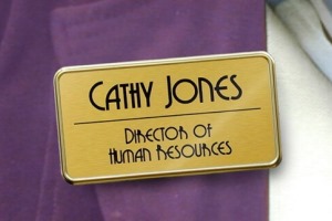 name tags