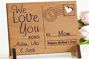 Use a Postcard Engraved Keepsake to Maintain Lasting Relationship!