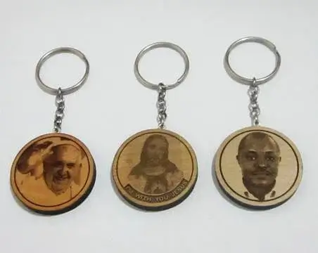Engraved Photo Key Chains