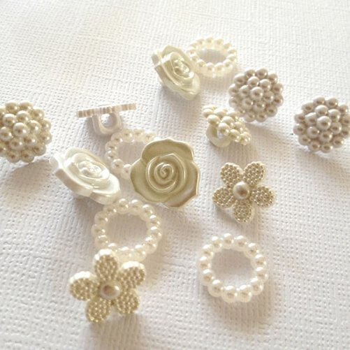 Wedding Card Buttons