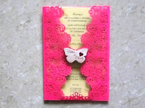 Wedding Card Button