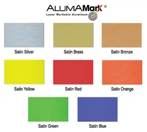AlumaMark Aluminum Colors