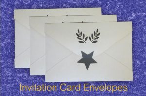 Invitation Card Envelopes