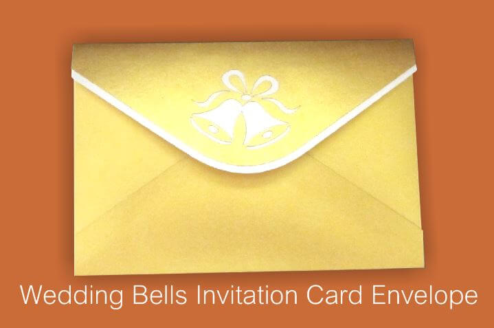 Wedding Bells Invitation Card Envelopes