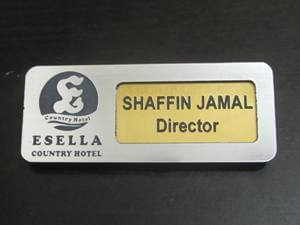 Change Name Card Insert Color
