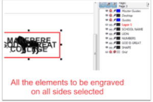 Benefits of Preparing Engraving Jobs Using Layers