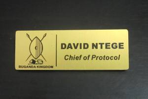 Aluminium Name Tags