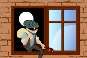Thief Breaking House