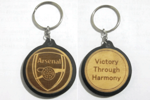 Engraved Soccer Teams Keychains For Football Lovers