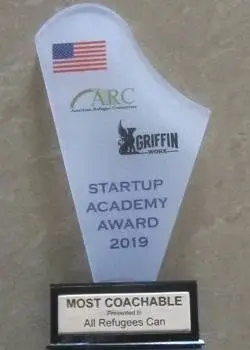 Coloured Acrylic Award