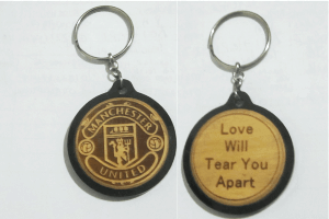 Engraved Soccer Teams Keychains