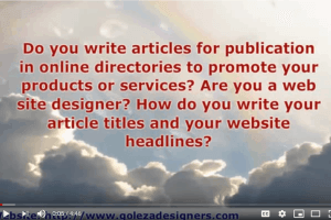Article Videos: Benefits Of Converting Your Articles Into Videos