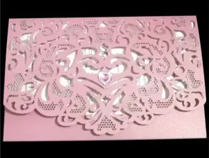 make laser-cut wedding cards
