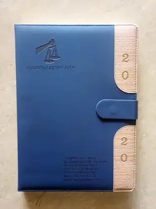 Engraved Diary With Company Logo