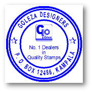 round stamp design